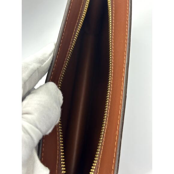 LOUIS VUITTON Monogram Pochette Homme Clutch Hand Bag Vintage Code SL0918 France - Picture 14 of 16